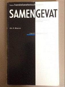 Samengevat HAVO Handelswetenschappen isbn: 9789066366251 / 9066366257 .