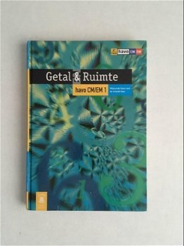 Getal en ruimte HAVO CM / EM 1 LEERBOEK isbn: 9789011038684 / 9011038681 . - 1