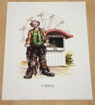 CLOWNEN THE EMMETT KELLY Jr COLLECTION 1), 1 POSTER NIEUW - 1