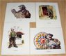 CLOWNEN THE EMMETT KELLY Jr COLLECTION 1), 4 POSTERS NIEUW - 1 - Thumbnail