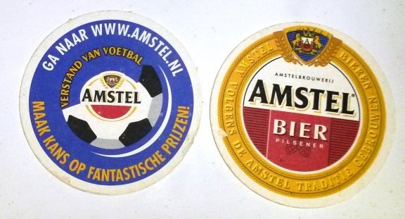 Viltje Amstel bier Verstand van voetbal - 1