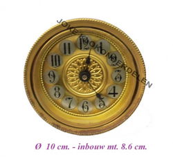 === Pendule uurwerk = Doldonia = oud === 41387