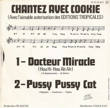 singel Cookie - Docteur Miracle (hou! hi!hou!ah!ah!) / Pussy pussy cat - 2