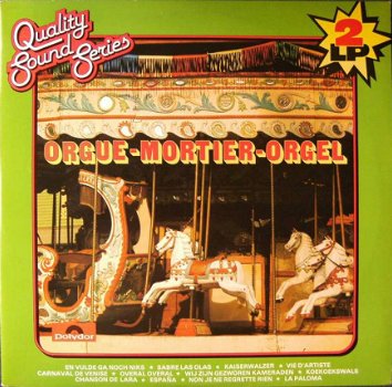 Dubbel LP -Quality sound series Mortier orgel - 1
