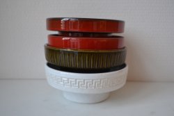 Vintage bloemstekers/kandelaars Nederlands keramiek.