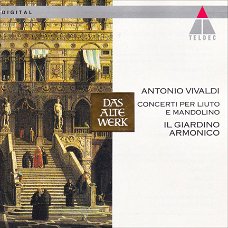 Il Giardino Armonico  -   Antonio Vivaldi  ‎– Concerti Per Liuto E Mandolino  (CD)