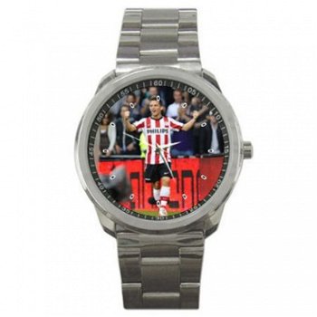 Dries Mertens/PSV Stainless Steel Horloge - 1