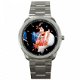 Elvis Presley On Stage Stainless Steel Horloge - 1 - Thumbnail