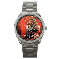 Christmas with The Beatles Stainless Steel Horloge
