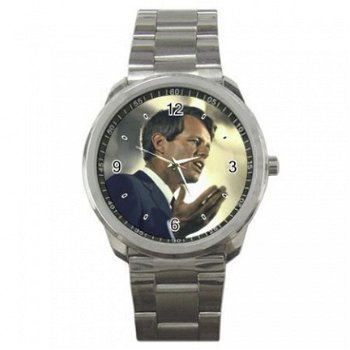 Senator Robert F. Kennedy Stainless Steel Horloge - 1