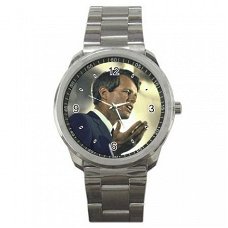 Senator Robert F. Kennedy Stainless Steel Horloge