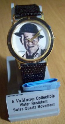 Extreem zeldzaam 14 GPL Valdawn John Wayne Horloge