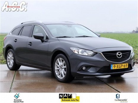 Mazda 6 Sportbreak - 2.2 D Skylease Trekhaak Navi ECC PDC - 1