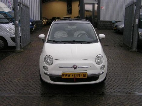 Fiat 500 - 1.3 JTD Lounge airco sturbekr Panoramadak nieuwe apk - 1