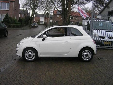 Fiat 500 - 1.3 JTD Lounge airco sturbekr Panoramadak nieuwe apk - 1