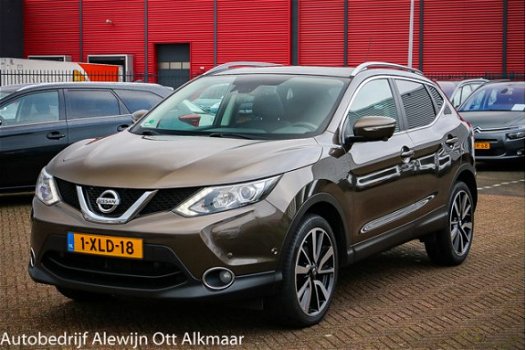 Nissan Qashqai - 1.2 Tekna , Leer, Navi, Panoramadak, Led, Keyless - 1