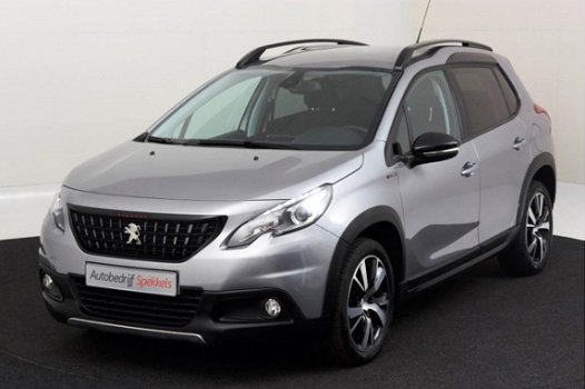 Peugeot 2008 - 1.2 PureTech GT-line Automaat, Navigatie, 1/2 Leder, Isofix - 1