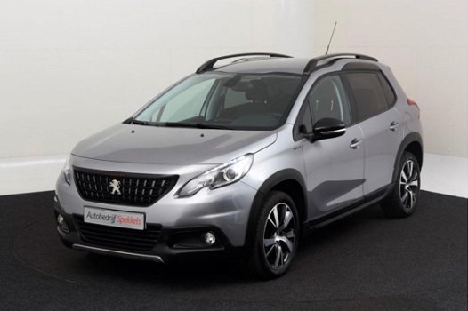 Peugeot 2008 - 1.2 PureTech GT-line Automaat, Navigatie, 1/2 Leder, Isofix - 1