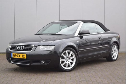 Audi A4 Cabriolet - 2.4 V6 Exclusive Leder Clima Stoelverw Cruise Lm17'' Handgesch Cabrio , Youngtim - 1