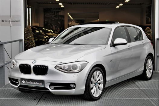 BMW 1-serie - 116i Sportline Autm Navi Xenon Schuifdak elektr / memory stoelen - 1