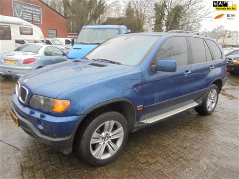 BMW X5 - 3.0d Executive autom, bj03, bomvol extras, zeer mooi, rijd perfect, 340dkm, nap, apk 12-9 - 1