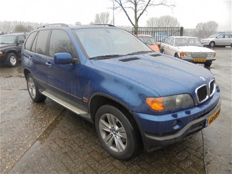 BMW X5 - 3.0d Executive autom, bj03, bomvol extras, zeer mooi, rijd perfect, 340dkm, nap, apk 12-9 - 1