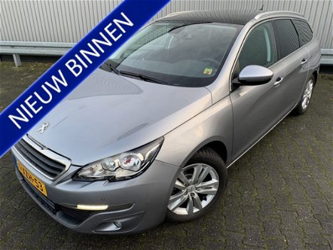 Peugeot 308 SW - 1.6 BlueHDI NAVI PANO TR.HAAK SP.STOEL PDC LMV CHROOM - 1