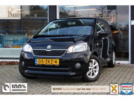 Skoda Citigo - 1.0 Elegance | Automaat | Navigatie | Bluetooth | Stoelverwarming | Parkeersensoren | - 1