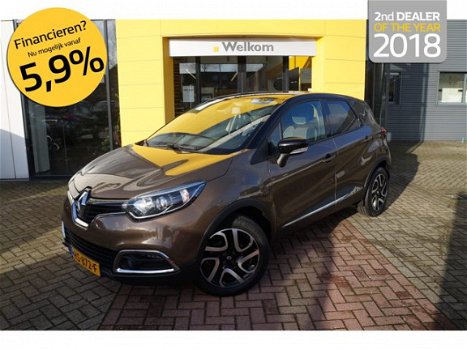 Renault Captur - 0.9 TCe Barista CAMERA / PARKEERSENSOREN / LEDEREN BEKLEDING / NAVIGATIE GROOT SCHE - 1