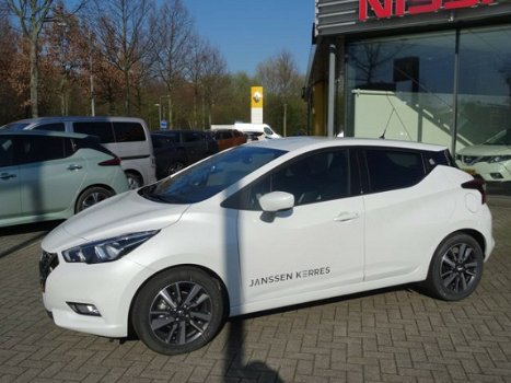 Nissan Micra - IG-T 100 N-Connecta X-Tronic Automaat/Connect Navigatie/DAB+ Bluetooth/Airco-ECC/ /De - 1