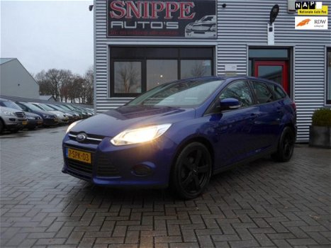 Ford Focus Wagon - 1.6 TDCI ECOnetic Lease Trend -NAVI-BLUETOOTH-LMV-CRUISECONTROL-TREKHAAK-PDC ACHT - 1