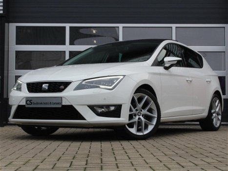 Seat Leon - 1.4 EcoTSI FR Pano/Dealeronderhouden/1e eigenaar - 1