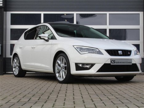 Seat Leon - 1.4 EcoTSI FR Pano/Dealeronderhouden/1e eigenaar - 1