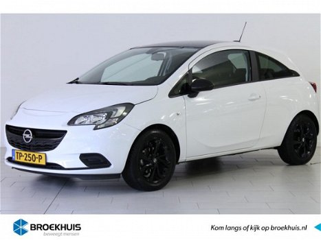 Opel Corsa - 1.4 Black Edition | navigatie | bluetooth | cruisecontrol | - 1