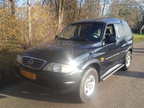 SsangYong Musso - 2.9 TDL hoog Airco grijs kenteken apk 08-2020 - 1