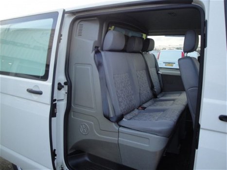 Volkswagen Transporter - 1.9 TDI 75KW 102PK DC DUBBELE CABINE MARGE AIRCO/ TREKHAAK/ PARK - 1