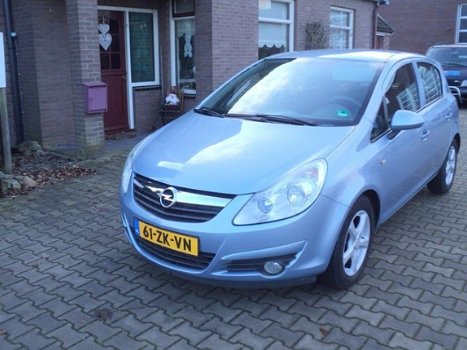 Opel Corsa - 1.4-16V Enjoy airco, cruise control, zeer mooie auto - 1