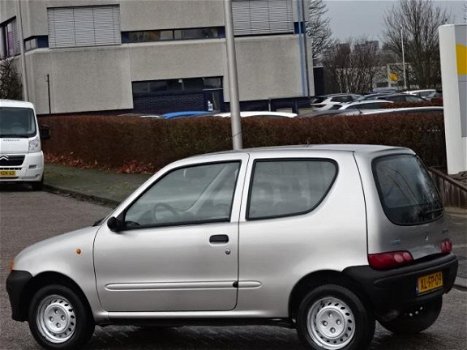 Fiat Seicento - 900 ie S 900 i.e.S, bj.99, grijs metallic, 1e eigenaar, APK 07/2020, NAP met 136116 - 1