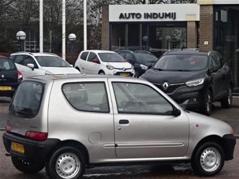 Fiat Seicento - 900 ie S 900 i.e.S, bj.99, grijs metallic, 1e eigenaar, APK 07/2020, NAP met 136116 - 1