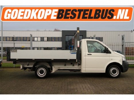 Volkswagen Transporter - 1.9 TDI 102PK * Kipper * Open laadbak * Cruise * Navi * Airco * 145.000km - 1