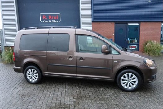 Volkswagen Caddy Maxi - 1.2 TSI 7-Persoons Airco-ecc 2 Schuifdeuren Sportvelgen Pdc Boekjes aanwezig - 1