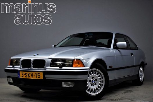 BMW 3-serie Coupé - E36 320i 6cyl 150pk Automaat Youngtimer Airco/Sport int/Lmw/Pdc/167dkm - 1