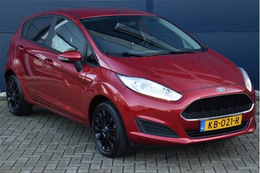 Ford Fiesta - 1.0 80pk STYLE AIRCO/NAVI/LM-VELGEN - 1