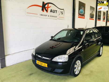 Opel Corsa - 1.2-16V Silverline AIRCO/ELEK.RAMEN/NAP/ONDERHOUDSBOEKJES/2SLEUTEL/LMV/ENZ - 1