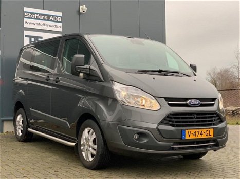 Ford Transit Custom - 270 2.0 TDCI L1H1 Trend DC EURO 6 | Airco | Navi | Camera | PDC V+A | Cruise - 1