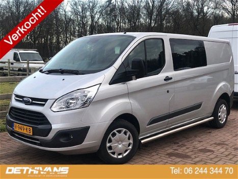 Ford Transit Custom - 2.0TDCI Dubbelcabine Lang Camera / Cruise / 54.000KM - 1