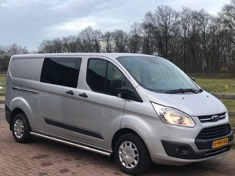 Ford Transit Custom - 2.0TDCI Dubbelcabine Lang Camera / Cruise / 54.000KM - 1