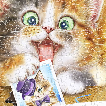 Pintoo - Kitten Memory Album - 1200 Stukjes - Afbeelding 2