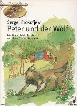 Peter und der Wolf voor piano - 1