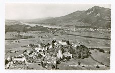 A036 Gruyeres Broc et le Lac Vue aerienne / Zwitserland